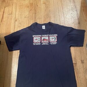 Delta Navy Blue Graphic Men's T-Shirt